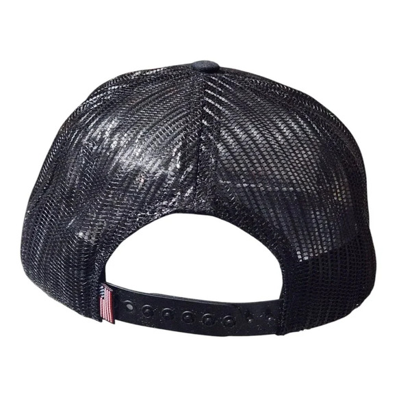 Whiteknuckler Brand Patch Trucker Hat Mesh Snapback Cap - Picture 3 of 6
